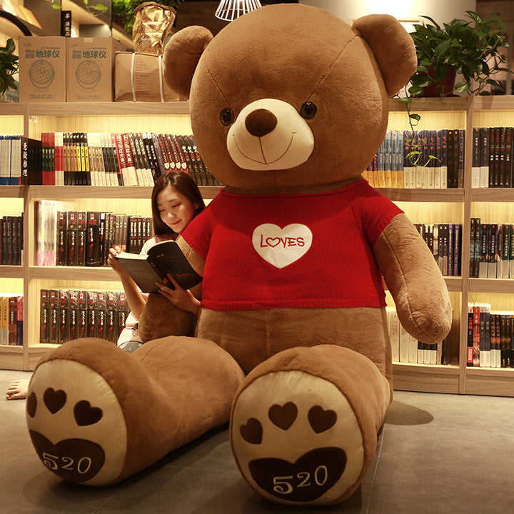 Teddy Bear Doll Plush Toy Large Scarf Bear Rag Doll Doll Valentine&#039;s Day Gift Customization