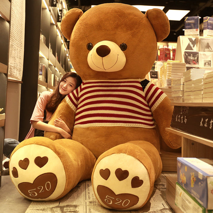 Teddy Bear Doll Plush Toy Large Scarf Bear Rag Doll Doll Valentine&#039;s Day Gift Customization