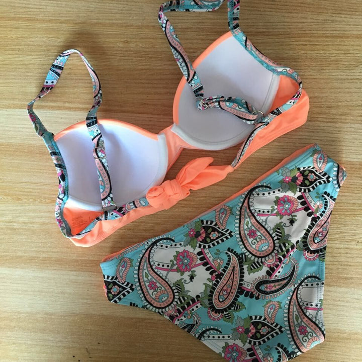 Swimwear Bikini Set Summer Sexy Women Swimsuit Tankini Push Up Bathing Suit Brazilian