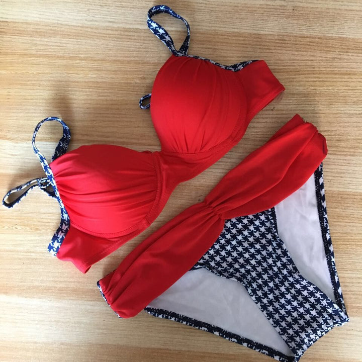 Swimwear Bikini Set Summer Sexy Women Swimsuit Tankini Push Up Bathing Suit Brazilian
