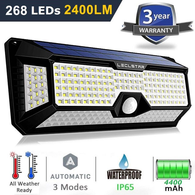 Solar Powered LED Outdoor Light