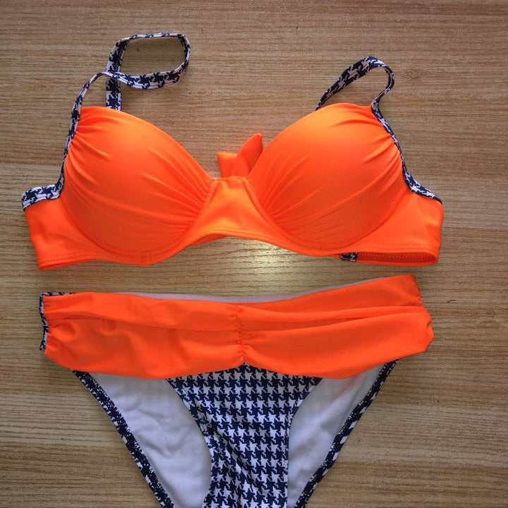 Swimwear Bikini Set Summer Sexy Women Swimsuit Tankini Push Up Bathing Suit Brazilian