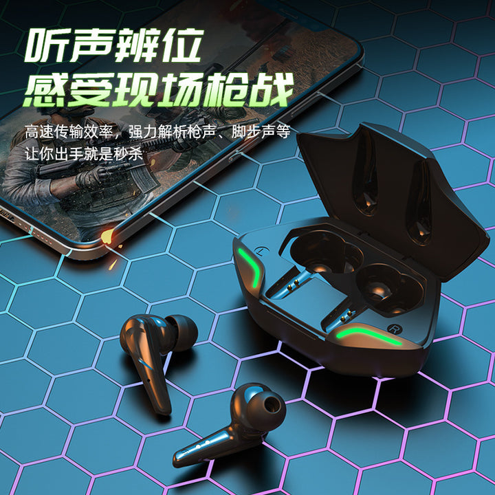 X15pro Game Model TWS Mobile Game Low-latency Eating Chicken G11 Stereo Headset Bluetooth Game Headset